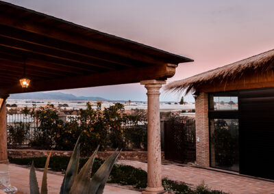 finca lomamour congresos empresas y eventos atardecer